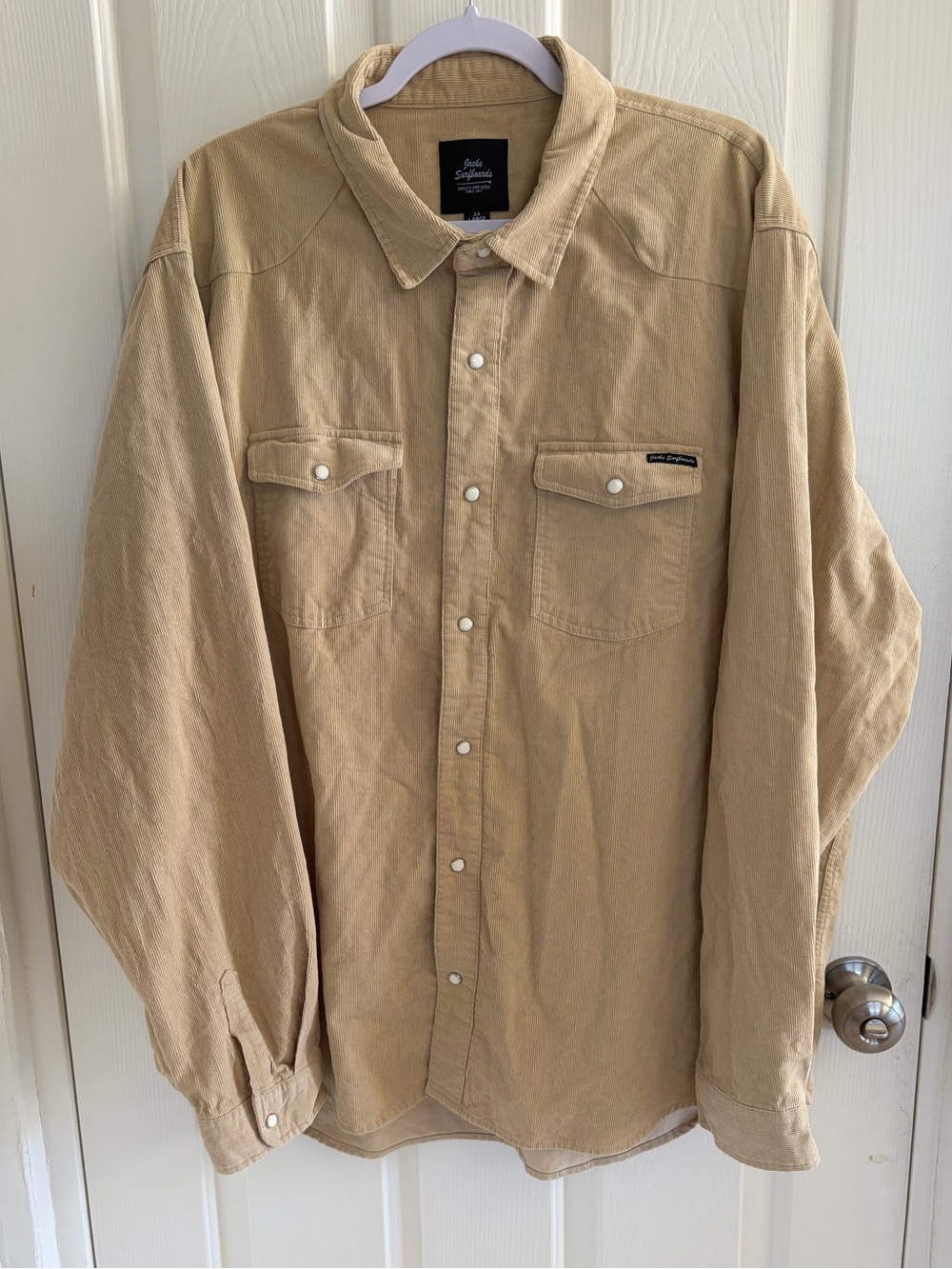 Jack’s Surfboard Huntington Beach Calif. Corduroy Western Shirt Jacket XXL